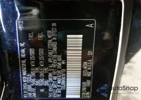 2022 Toyota Highlander Xse из США, поврежденный, VIN 5TDJZRBH5NS187158